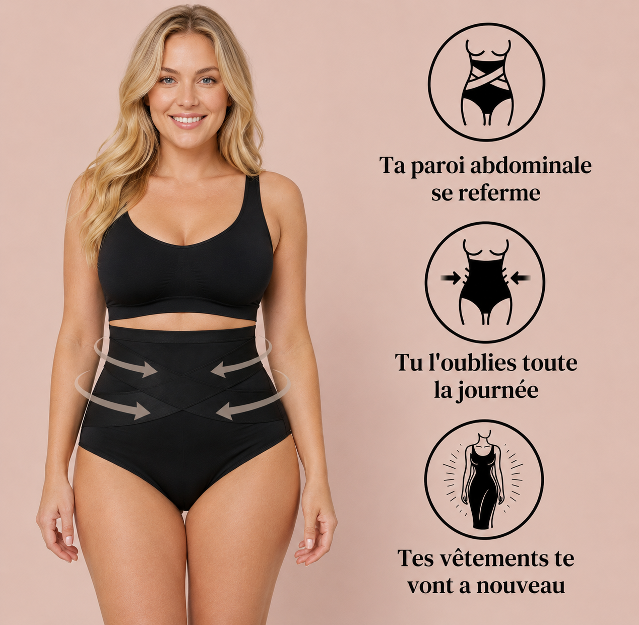Culotte post-partum compression 360°