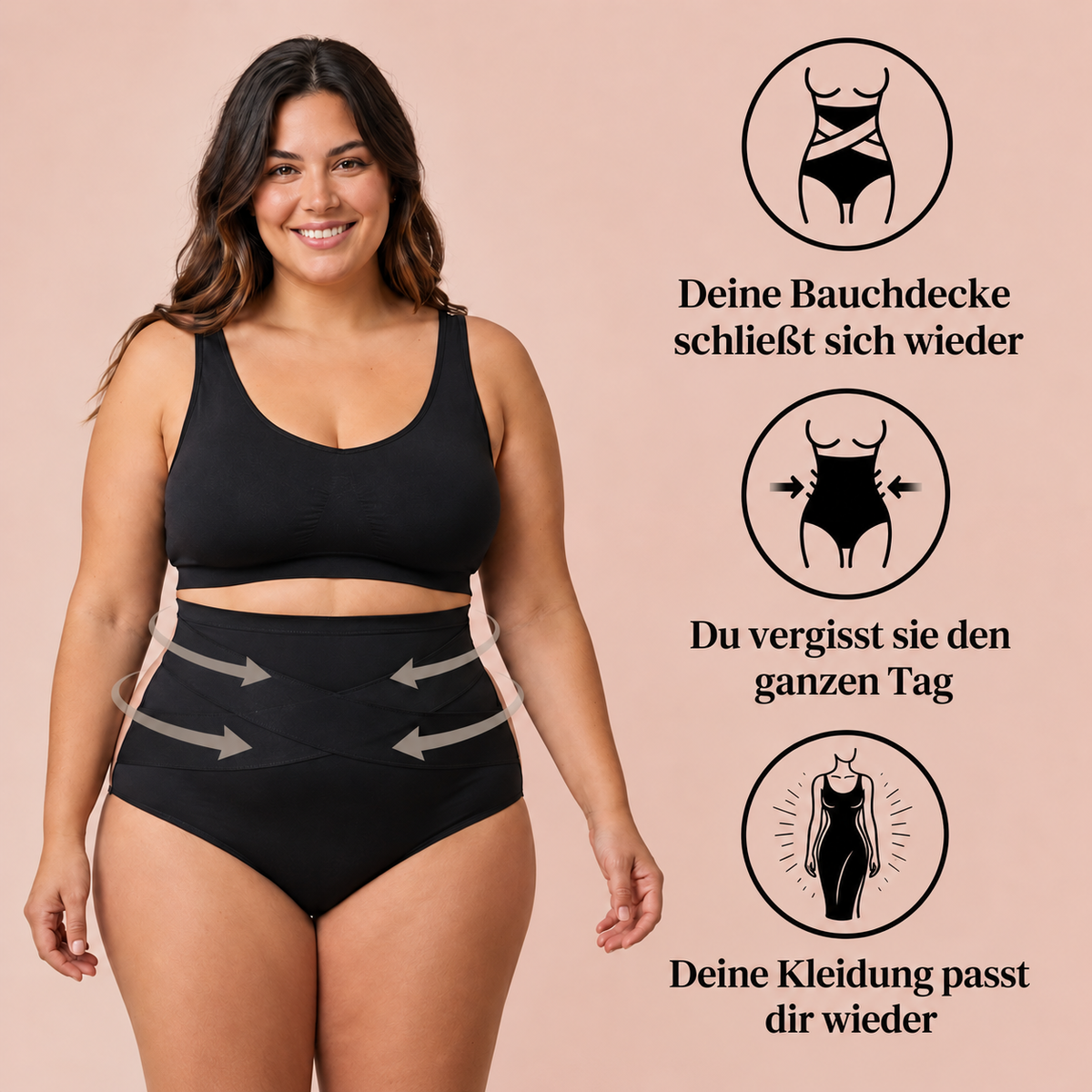 Culotte post-partum compression 360°